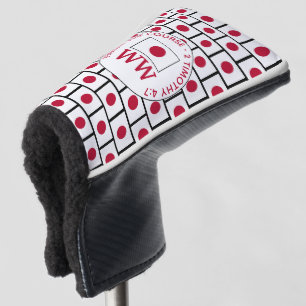 Funda Para Palo De Golf Bandera de JAPÓN Monograma Personalizado