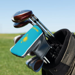 Funda Para Palo De Golf Bandera de Kazajistán
