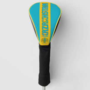 Funda Para Palo De Golf Bandera de Kazajistán espléndida patriótica