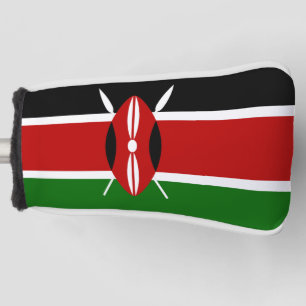 Funda Para Palo De Golf Bandera de Kenia