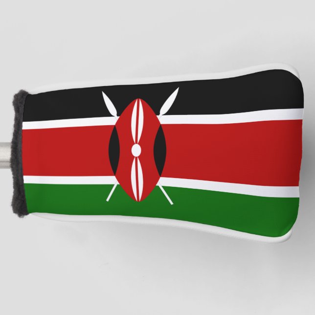 Funda Para Palo De Golf Bandera de Kenia (Anverso)