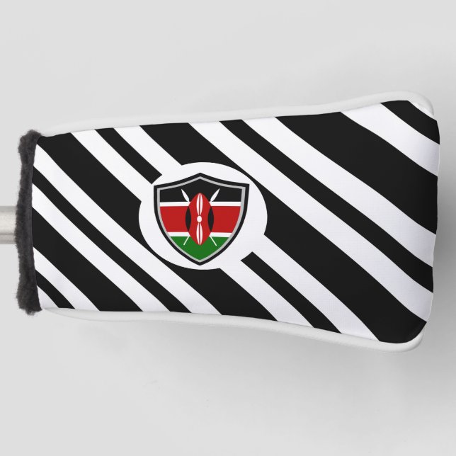 Funda Para Palo De Golf Bandera de Kenia (Anverso)