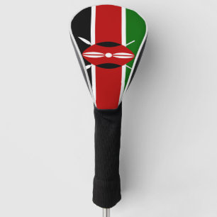 Funda Para Palo De Golf Bandera de Kenia