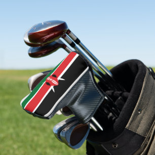 Funda Para Palo De Golf Bandera de Kenia