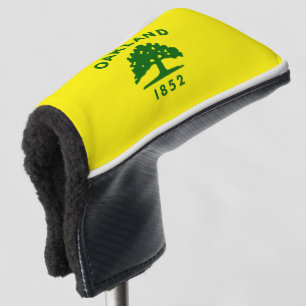 Funda Para Palo De Golf Bandera de la ciudad de Oakland