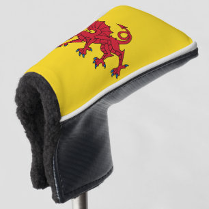 Funda Para Palo De Golf Bandera de la cubierta del cabezal de golf Somerse