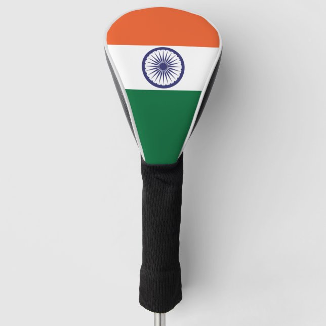 Funda Para Palo De Golf Bandera de la India (Anverso)