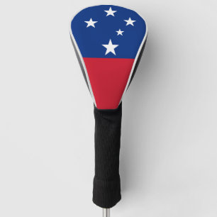 Funda Para Palo De Golf Bandera de la isla de Samoa Patriótica