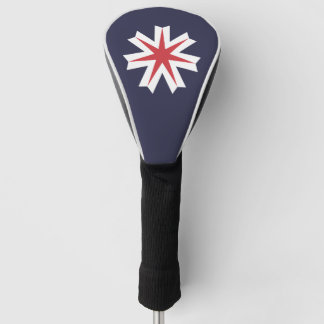Funda Para Palo De Golf Bandera de la prefectura de Hokkaido, Japón