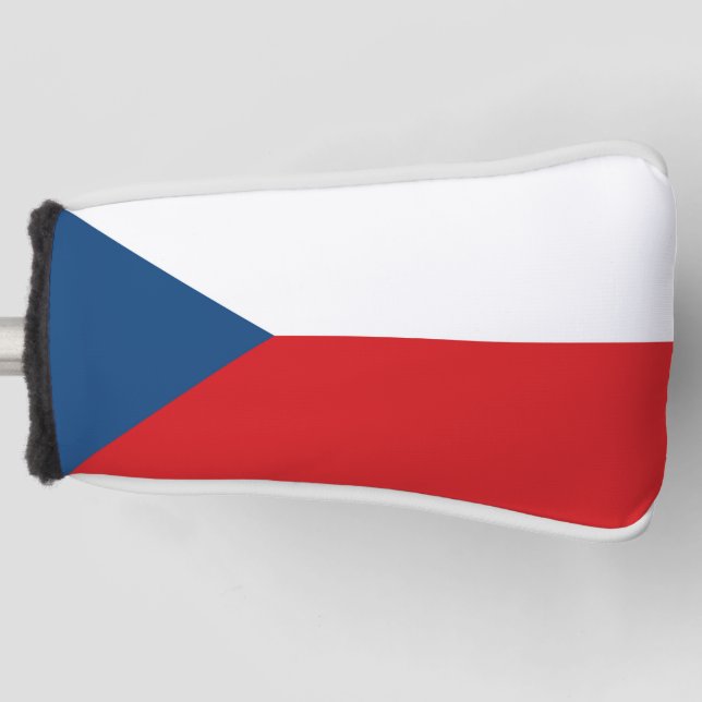 Funda Para Palo De Golf Bandera de la República Checa (Anverso)