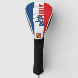 Funda Para Palo De Golf Bandera de la República Checa espléndida Patriótic