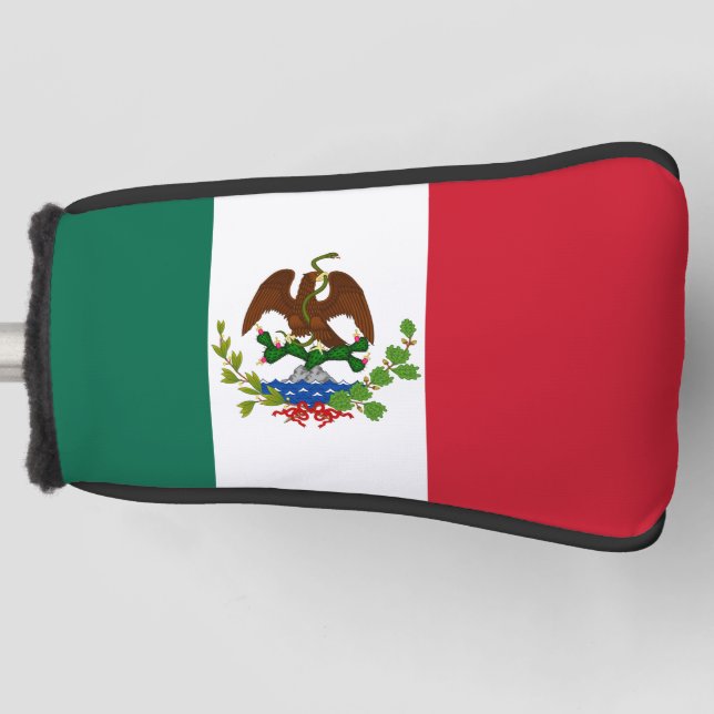 Funda Para Palo De Golf Bandera de la República Mexicana: 1824-1835, Santa (Anverso)