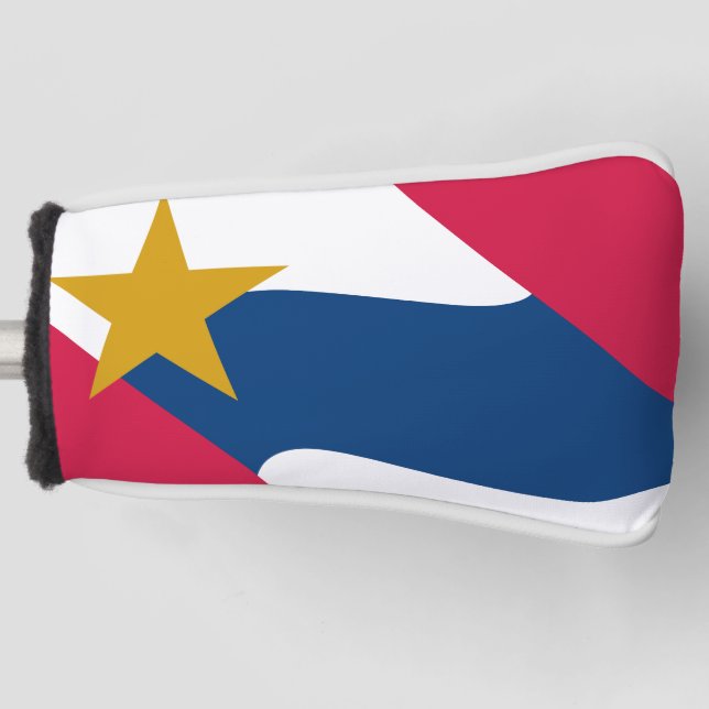 Funda Para Palo De Golf Bandera de Lafayette, Indiana (Anverso)