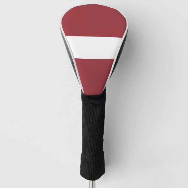 Funda Para Palo De Golf Bandera de Letonia (Anverso)