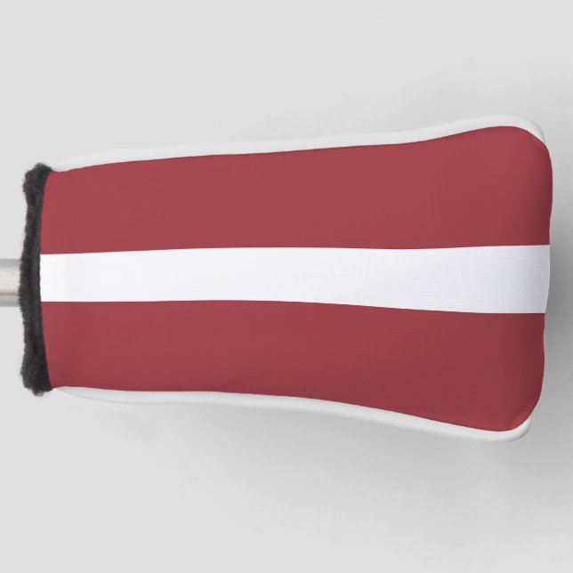 Funda Para Palo De Golf Bandera de Letonia