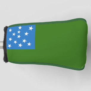 Funda Para Palo De Golf Bandera de los chicos de las montañas verdes