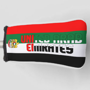 Funda Para Palo De Golf Bandera de los EAU espléndida patriótica