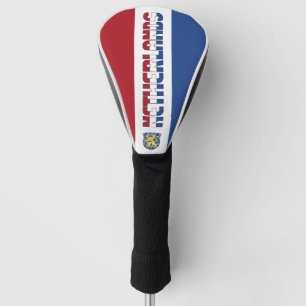 Funda Para Palo De Golf Bandera de los Países Bajos Gorgeous Patriotic