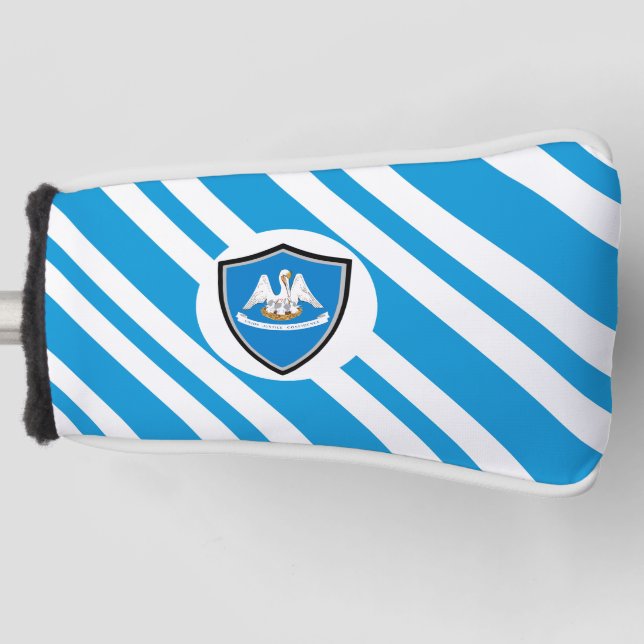 Funda Para Palo De Golf Bandera de Luisiana (Anverso)