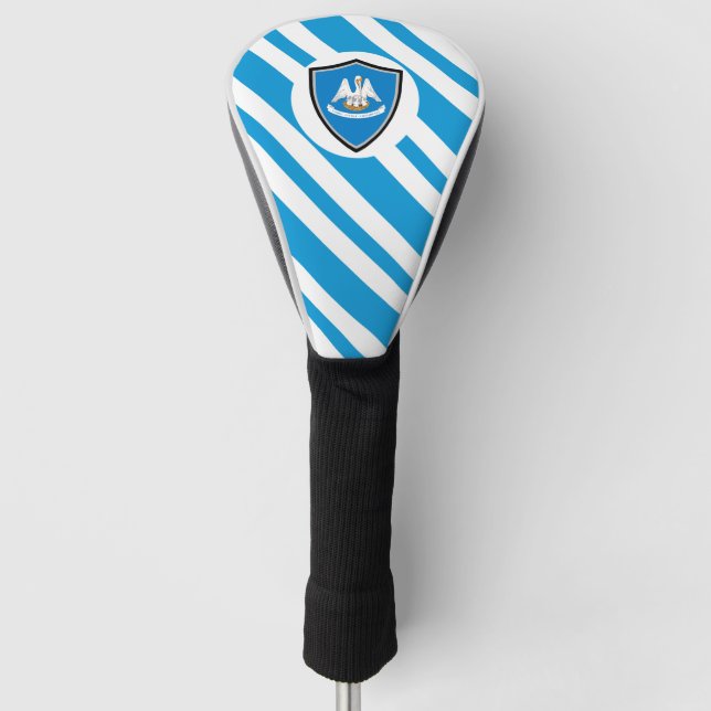 Funda Para Palo De Golf Bandera de Luisiana (Anverso)