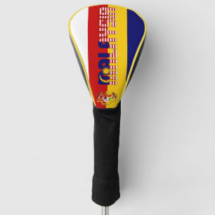 Funda Para Palo De Golf Bandera de Malasia espléndida patriótica