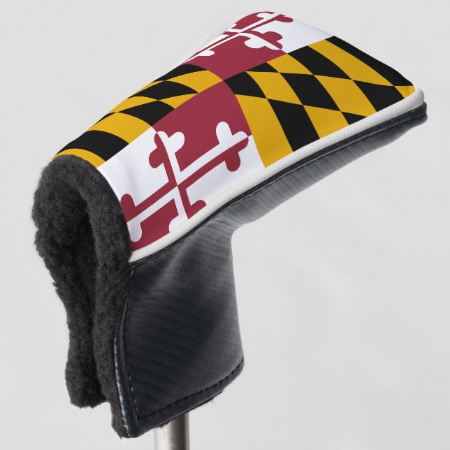Funda Para Palo De Golf Bandera de Maryland (Anverso 3/4)