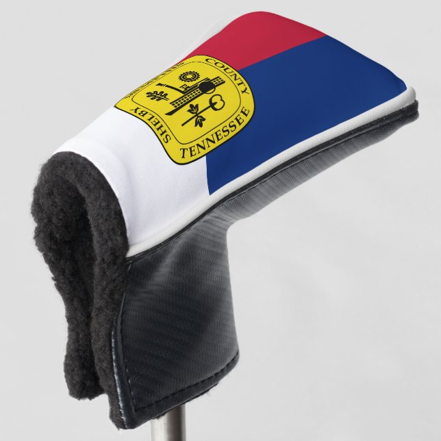 Funda Para Palo De Golf Bandera de Memphis, cubierta del cabezal de golf d (Anverso 3/4)