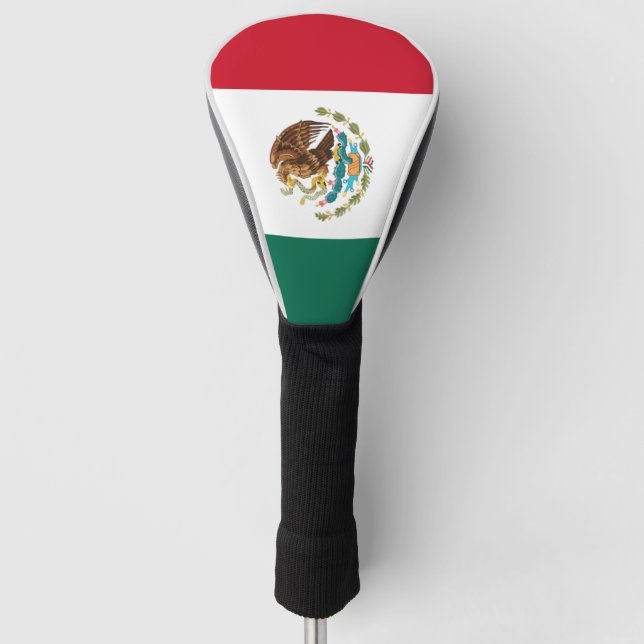 Funda Para Palo De Golf Bandera de México (Anverso)