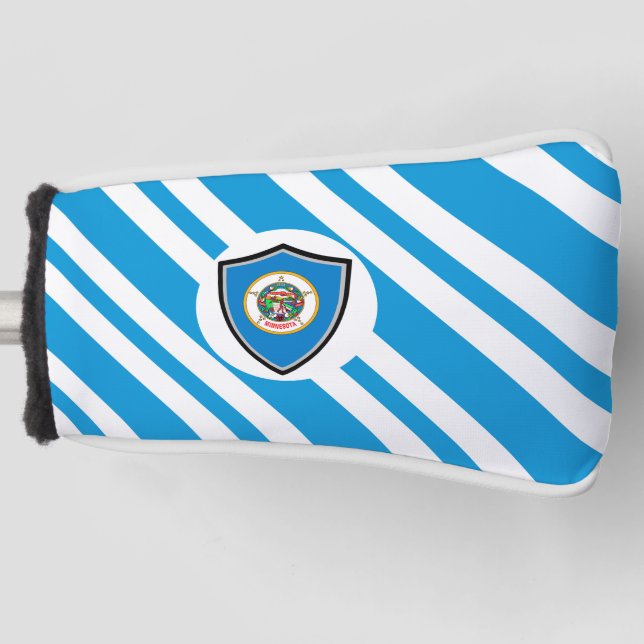 Funda Para Palo De Golf Bandera de Minnesota (Anverso)
