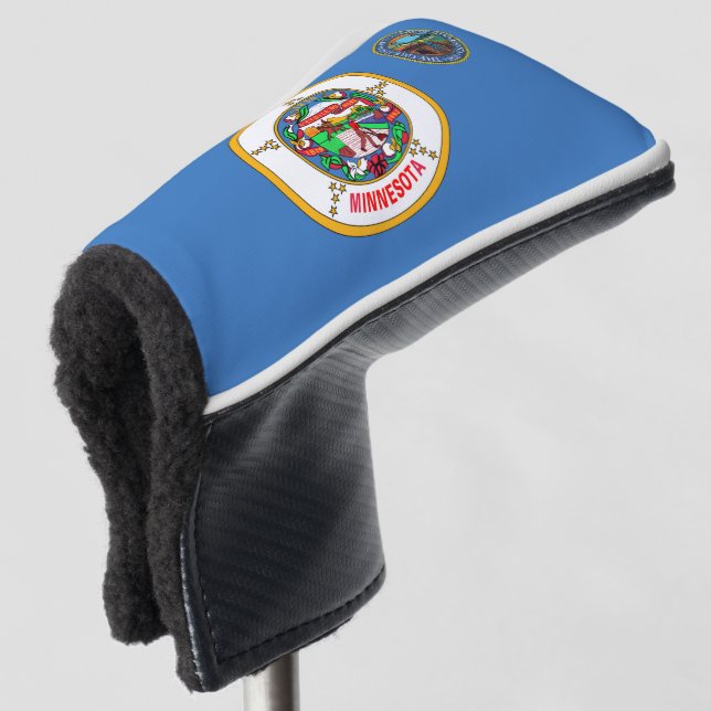 Funda Para Palo De Golf Bandera de Minnesota (Anverso 3/4)