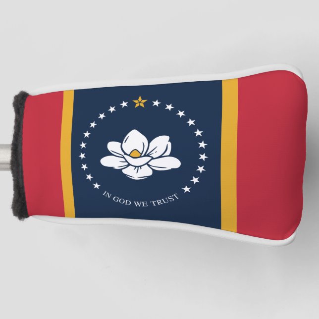 Funda Para Palo De Golf Bandera de Misisipi (2020) (Anverso)