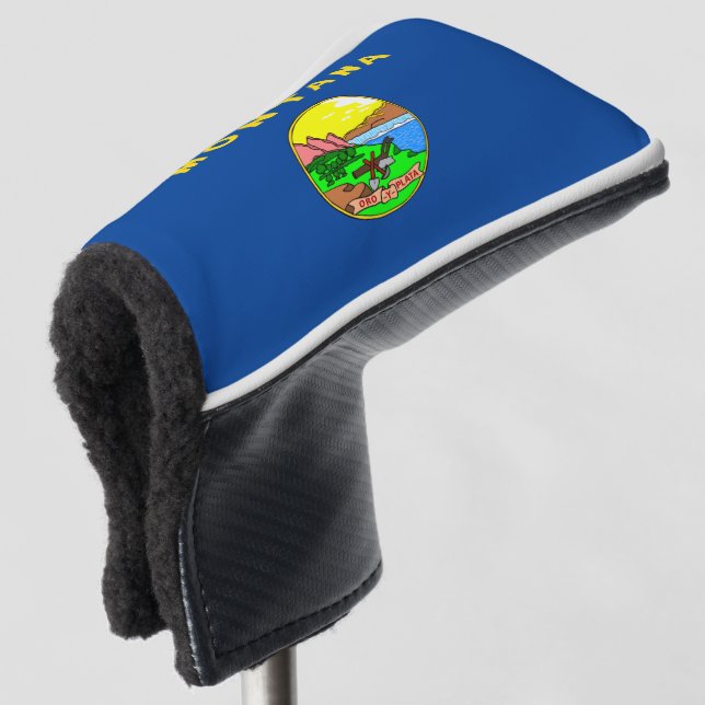 Funda Para Palo De Golf Bandera de Montana (Anverso 3/4)