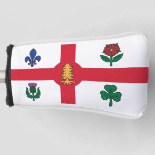 Funda Para Palo De Golf Bandera de Montreal, Quebec