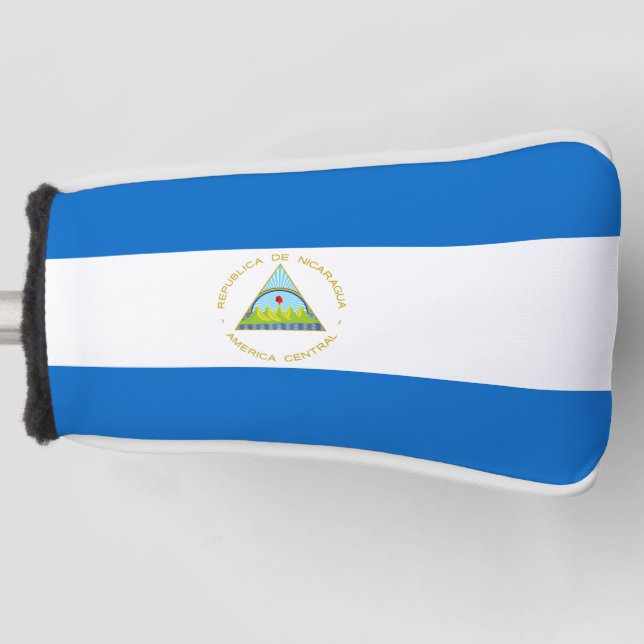Funda Para Palo De Golf Bandera de Nicaragua (Anverso)