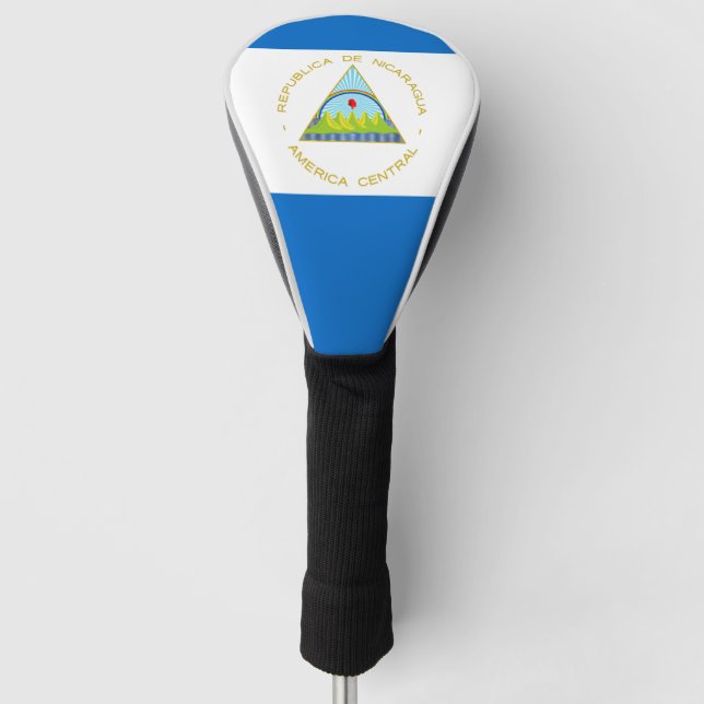 Funda Para Palo De Golf Bandera de Nicaragua (Anverso)