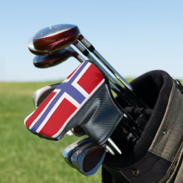 Funda Para Palo De Golf Bandera de Noruega
