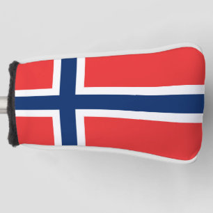 Funda Para Palo De Golf Bandera de Noruega