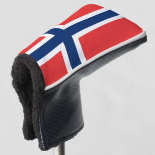 Funda Para Palo De Golf Bandera de Noruega