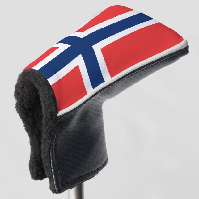 Funda Para Palo De Golf Bandera de Noruega (Anverso 3/4)