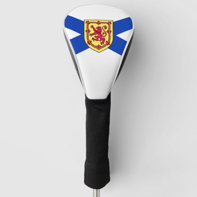 Funda Para Palo De Golf Bandera de Nueva Escocia, Canadá (Anverso)