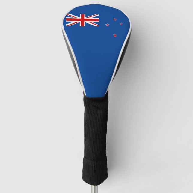 Funda Para Palo De Golf Bandera de Nueva Zelanda (Anverso)