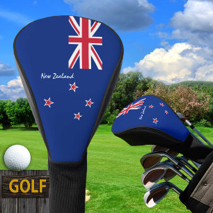 Funda Para Palo De Golf Bandera de Nueva Zelanda, Kiwi de golf / Campos de