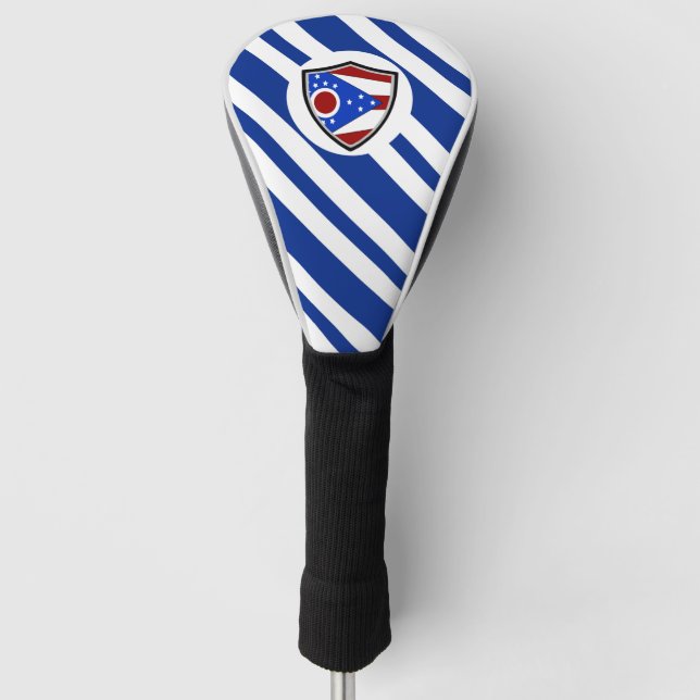 Funda Para Palo De Golf Bandera de Ohio (Anverso)