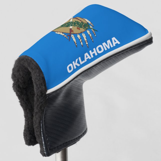Funda Para Palo De Golf Bandera de Oklahoma (Anverso 3/4)