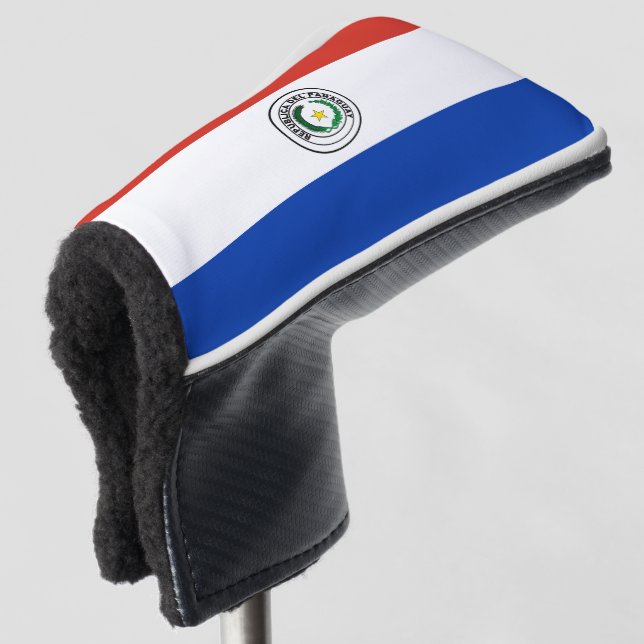 Funda Para Palo De Golf Bandera de Paraguay (Anverso 3/4)