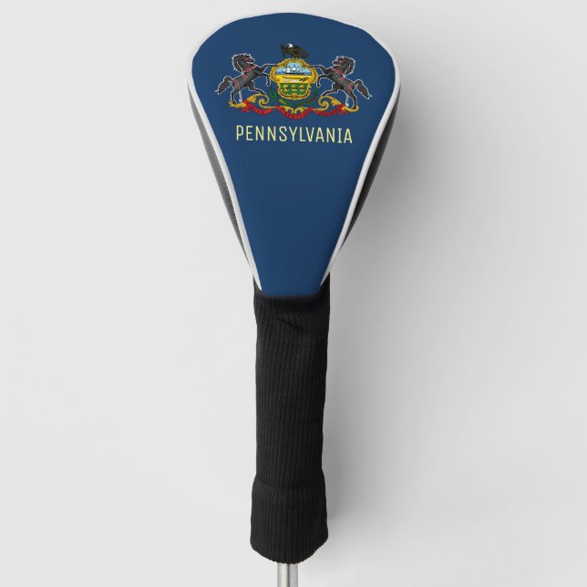 Funda Para Palo De Golf Bandera de Pennsylvania (Anverso)