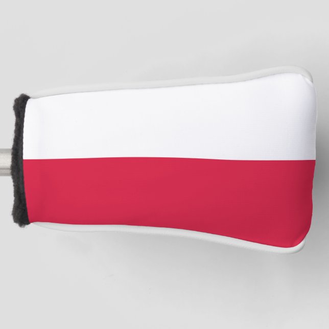 Funda Para Palo De Golf Bandera de Polonia (Anverso)