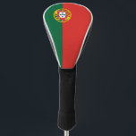 Funda Para Palo De Golf Bandera de Portugal Bandeira De Portugal<br><div class="desc">Bandera de Portugal Bandeira De Portugal La bandera de Portugal es la bandera nacional de la República Portuguesa. Es un bicolor rectangular con un campo dividido de manera desigual en verde sobre el orificio,  y rojo sobre la marcha. #portugal #portugués #travel #patriotic</div>