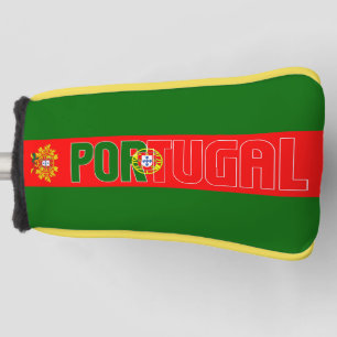 Funda Para Palo De Golf Bandera de Portugal Gorge Patriótico Cabecera de G