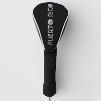 Funda Para Palo De Golf Bandera de Puerto Rico